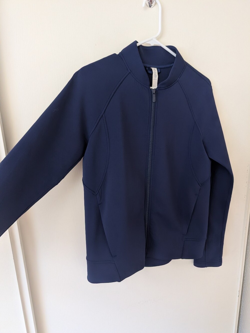 lululemon athletica Womens 6 Blue Zip Up Lightweight Jacket Activewear - Picture 4 of 7